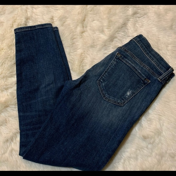 J Brand Distressed Cropped Skinny Denim Jeans - Picture 6 of 9